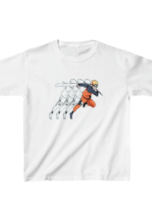 Çocuk Unisex Baskılı T-Shirt - Beyaz