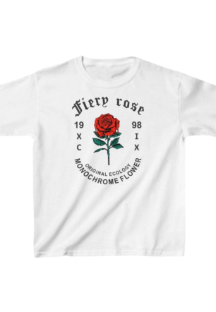 Çocuk Unisex Baskılı T-Shirt - Beyaz