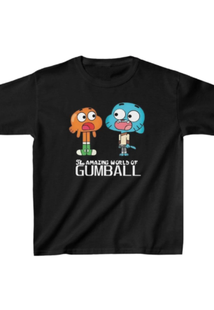 Çocuk Unisex Baskılı T-Shirt - Siyah