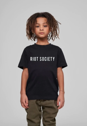 Çocuk Unisex Baskılı T-Shirt - Siyah