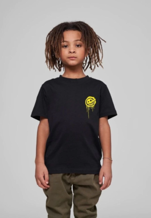 Çocuk Unisex Baskılı T-Shirt - Siyah