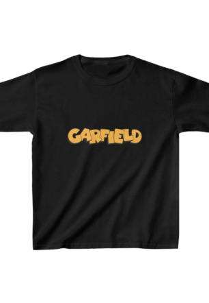 Çocuk Unisex Baskılı T-Shirt - Siyah