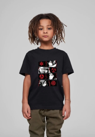 Çocuk Unisex Baskılı T-Shirt - Siyah