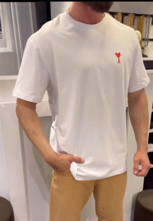 Erkek Baskılı T-Shirt Kısa Kol Bisiklet Yaka Regular Fit Rahat Kalıp Günlük Tişört - Beyaz