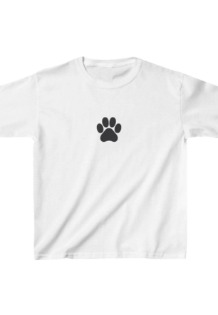 Unisex Çocuk Baskılı T-Shirt - Beyaz