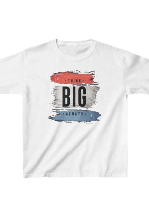 Unisex Çocuk Baskılı T-Shirt - Beyaz