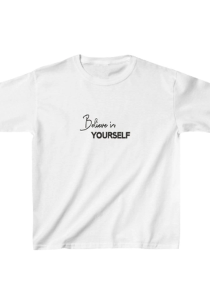 Unisex Çocuk Baskılı T-Shirt - Beyaz