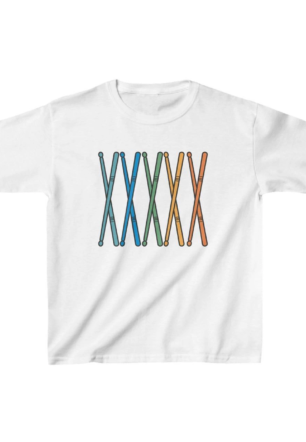 Unisex Çocuk Baskılı T-Shirt - Beyaz
