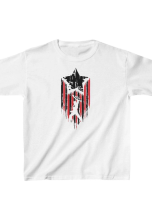 Unisex Çocuk Baskılı T-Shirt - Beyaz
