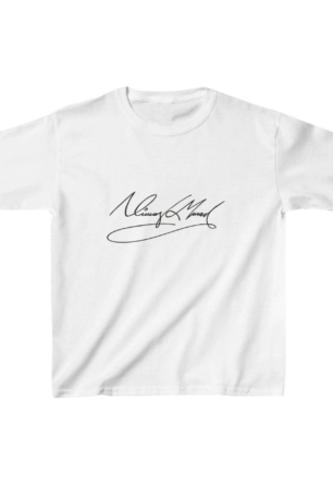 Unisex Çocuk Baskılı T-Shirt - Beyaz