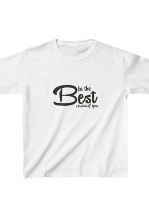Unisex Çocuk Baskılı T-Shirt - Beyaz