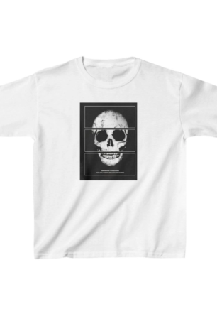 Unisex Çocuk Baskılı T-Shirt - Beyaz