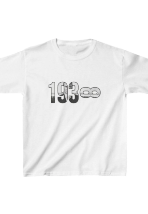 Unisex Çocuk Baskılı T-Shirt - Beyaz
