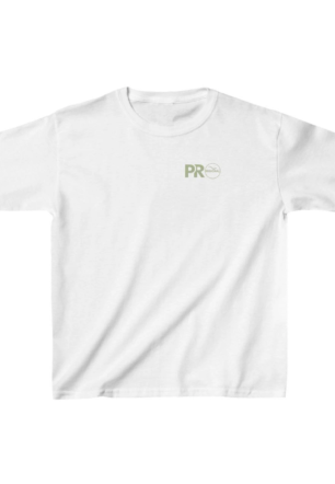 Unisex Çocuk Baskılı T-Shirt - Beyaz