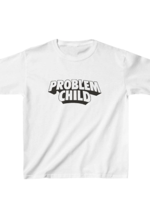 Unisex Çocuk Baskılı T-Shirt - Beyaz