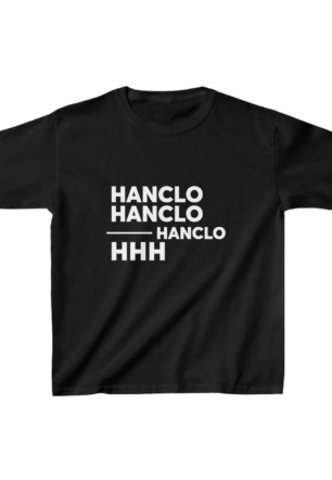 Unisex Çocuk Baskılı T-Shirt - Siyah