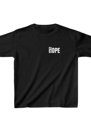 Unisex Çocuk Baskılı T-Shirt - Siyah