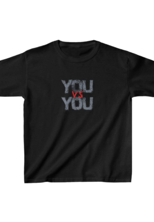 Unisex Çocuk Baskılı T-Shirt - Siyah