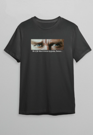 10 Kasım Unisex Atatürk Baskılı T-shirt - Siyah