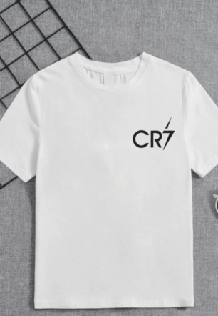 Erkek Çocuk Baskılı T-Shirt - Beyaz